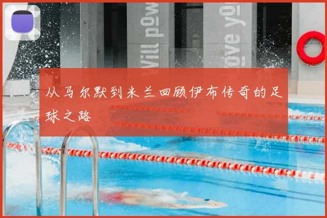 从马尔默到米兰回顾伊布传奇的足球之路